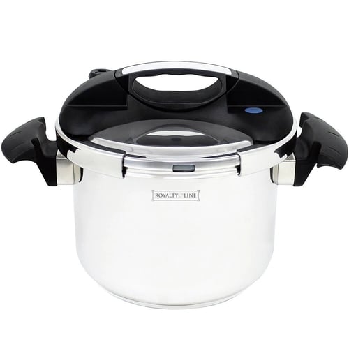 Royalty Line 6L Stainless Steel Pressure Cooker 6L RL-PS6L - buy Royalty  Line 6L Stainless Steel Pressure Cooker 6L RL-PS6L: prices, reviews