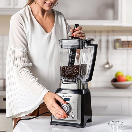 LifeGoods Power 2000W ,2L Smoothies , Ice 8 Positions , 4 Speeds ,Stainless Steel (HS) KB-8S - buy LifeGoods Power Blender 2000W ,2L Smoothies , Ice Crusher , 8