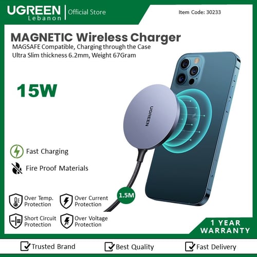 UGREEN Magnetic Case Shockproof Magsafe Macsafe Cover For iPhone