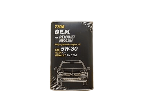 MANNOL GERMANY Oem For Renault Nissan Fully Synthetic Sae 5W-40 7705  Metallic 1L - buy MANNOL GERMANY Oem For Renault Nissan Fully Synthetic Sae  5W-40 7705 Metallic 1L: prices, reviews