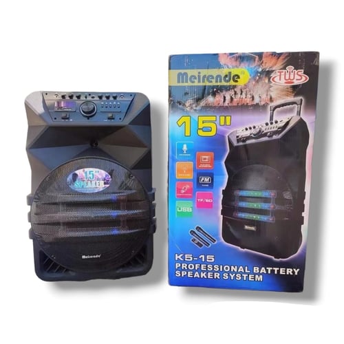 Meirende professional shop battery speaker system