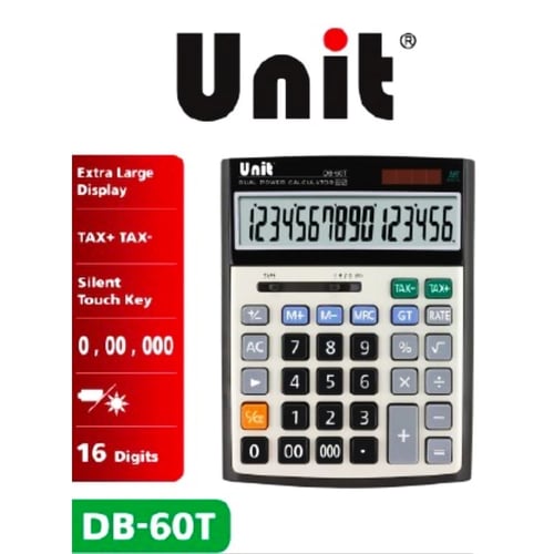 Calculator with best sale units