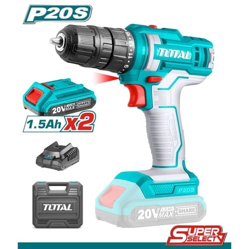 Total Lithium ion cordless drill 20V 1.5Ah TDLI20028 buy Total