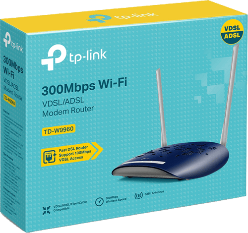 Tp - Link 300Mbps Wireless N USB VDSL/ADSL Modem Router – New World