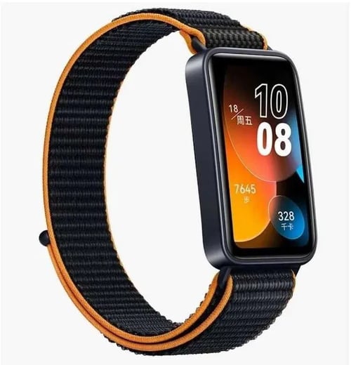 For Huawei Band 8 Nylon Watch Band Adjustable Sport Loop