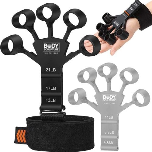 BodySculpture 2 in 1 Bundle Light + Heavy The Gripster 5 Fingers  Strengthener Grip Forearms - buy BodySculpture 2 in 1 Bundle Light + Heavy The  Gripster 5 Fingers Strengthener Grip Forearms: prices, reviews