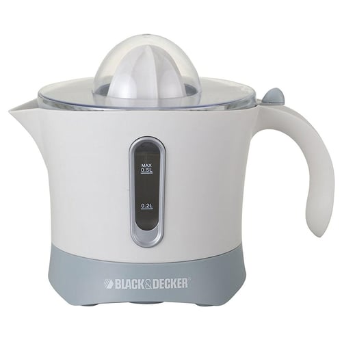 Black & Decker, Citrus Juicer 60W 1.5L Silver Iron - Electronics