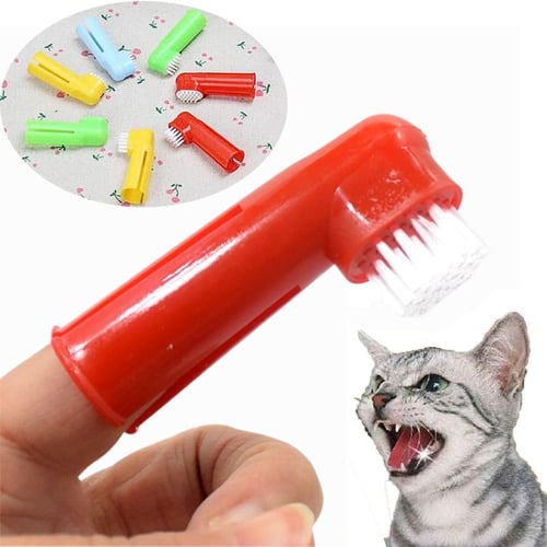 Super Soft Tooth Brush 360 ° Oral Cleaning Pet Toothbrush Remove Bad Breath  Tartar Tooth Brush Dog Cat Oral Care Mouth Clean NEW