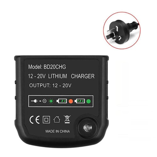 20V Lithium Battery Charger for Black and Decker Lbxr20