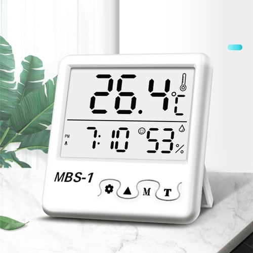 1pc Mini LCD Digital Thermometer Hygrometer Indoor Room Temperature  Humidity Meter Sensor Gauge Weather Station