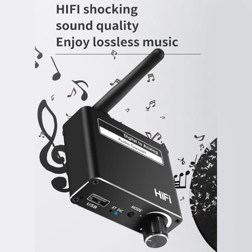 Universal Audio Converter 3.5mm R/L for HDTV TV Box 5.0 Home Audio Accessories - buy Universal Audio Converter 3.5mm R/L for HDTV TV Box DAC Bluetooth-compatible 5.0 Home Audio Accessories: