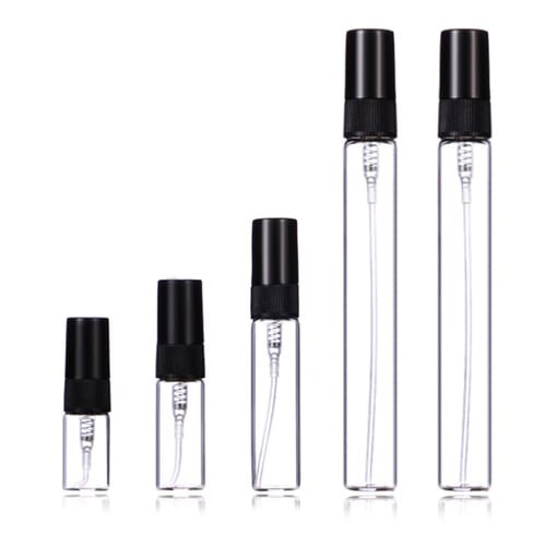 Clear 3ml 5ml 8ml 10ml protable travel plastic perfume bottles