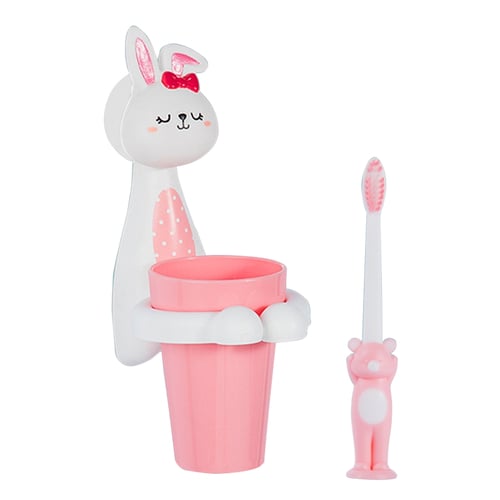 10 PCS Creative Children Toothbrush Cup Cartoon Expression
