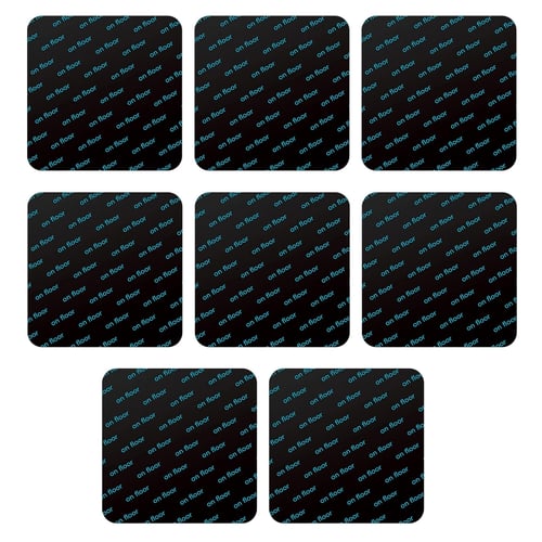 8pcs Rug Grippers Carpet Fixed Stickers Non Slip Rug Pad Non Skid Reusable  Rug Tape