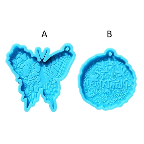 Butterfly Resin Molds - Small Pendant Silicone Molds for Casting