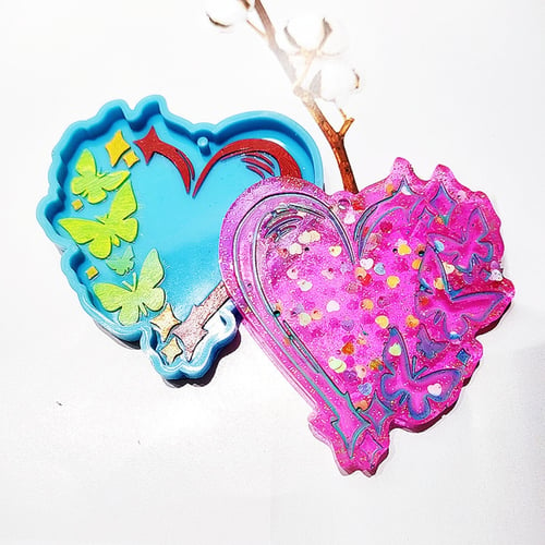 Butterfly Resin Molds - Small Pendant Silicone Molds for Casting