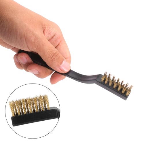 6Pcs Wire Brushes Set Small Metal Cleaning Brush Kit 7/9 Inches For Rust  Removal Unfinished