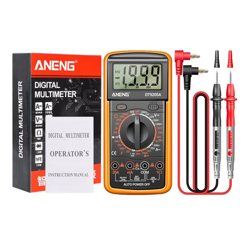 CE Digital Volt Ohm Meter Capacitance Frequency Diode Transistor