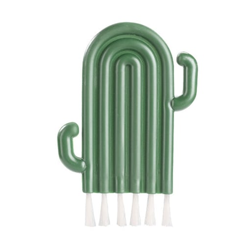 1pc Multi-functional Cleaning Brush With Bendable Cup Lid Brush Head For  Kitchen Groove Cleaning