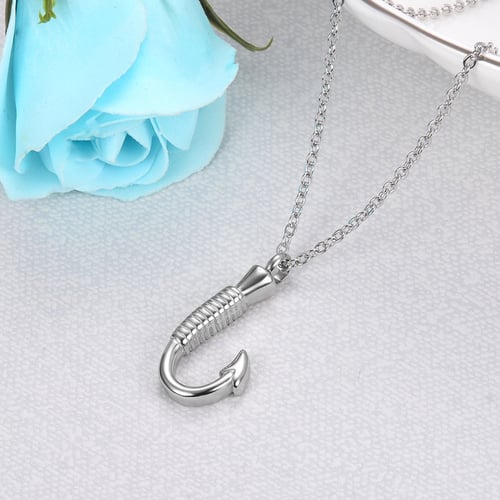 Necklace Perfume Bottle Necklace Wholesale Men's Pendant Stainless Steel  Bullet Necklace 