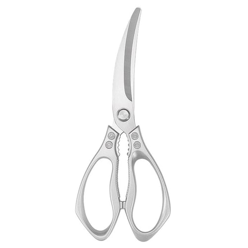 1pc Heavy Duty Stainless Steel Kitchen Scissors,Multipurpose Large Utility  Scissors, Professional Poultry Shears For Bone, Chicken, Meat, Fish, Turkey