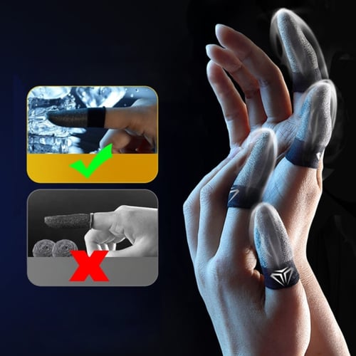  Mobile Game Finger Caps Non-Slip Touch Screen Gloves