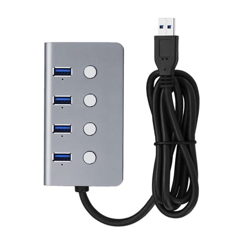 USB 3.0 HUB USB Splitter Multi Usb 3 0 Hub Several Ports with Switch Power  Supply Adapter Multiple Usb 2.0 Extender Hab for Pc