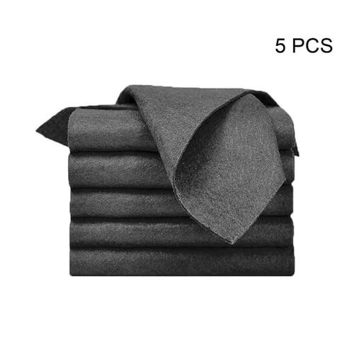 5pcs Magic Cloth Glass Cloth No Trace No Watermark Cleaning Cloth