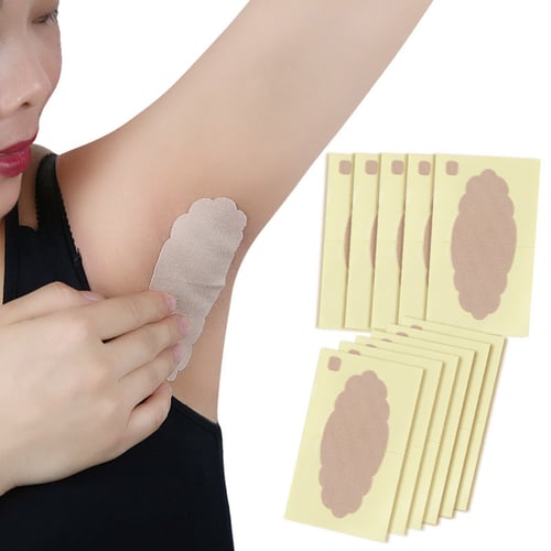 10pcs Disposable, Ultra-Thin, Breathable Armpit Sweat Pads, Invisible Sweat  Absorbing Pad For Clothes