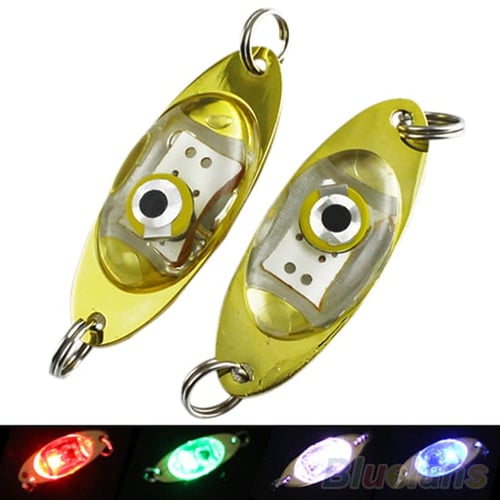Cheap LED Fishing Lure Light Deep Drop Underwater Eye Shape