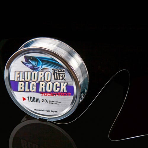 100M Fishing Line 0.104 - 0.552MM Fluorocarbon Super Strong Fish