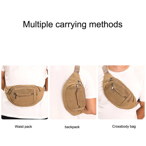 Waist Pack Shoulder Bag Fishing Tackle Bags Organizer Hiking Fish Lures Multi-functional Nylon Outdoor Crossbody Bags Camouflage