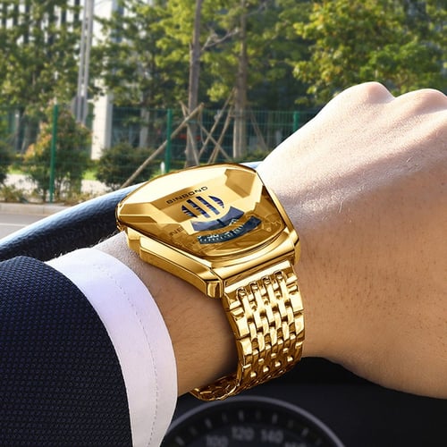 Binbong Men's Fashion Cool Quartz Watch