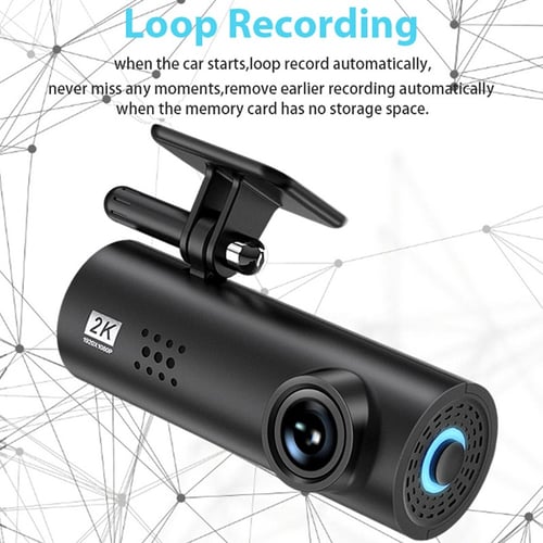 Car WiFi Hidden Driving Recorder Loop Recording Night Vision Wireless Dash  Cam