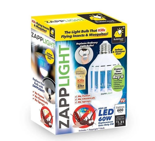 Zapplight led light sale and bug zapper