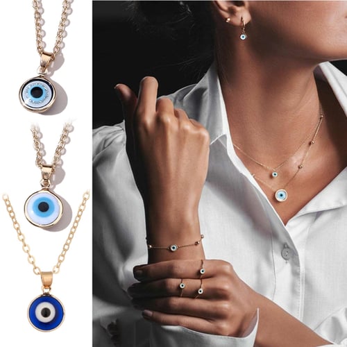 Caratlane evil eye pendant deals