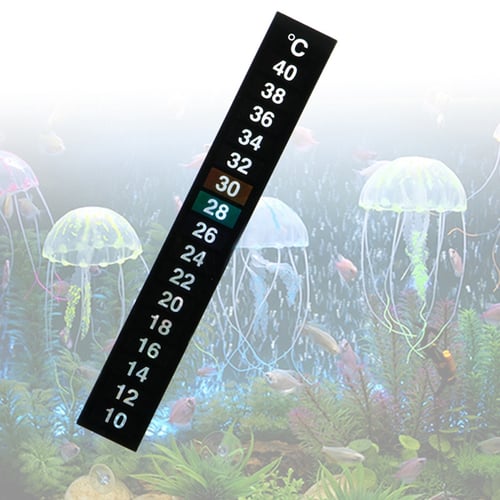 Aquarium Thermometer Sticker Fish Tank Temperature Sticker Brewing