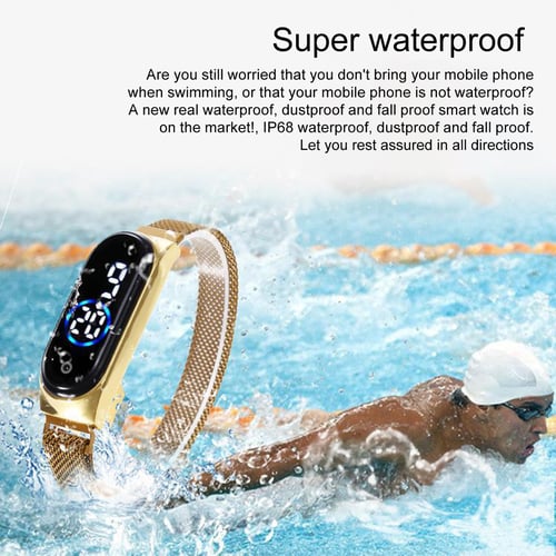 Led intelligent electronic watch universal portable sale sports smart bracelet