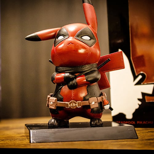 Deadpool pikachu on sale stuffed animal