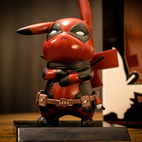 Deadpool pikachu stuffed animal clearance