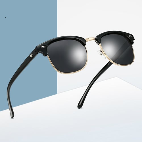 2021 Polarized Sunglasses Men Women RB3016 Design Half Frame Sun