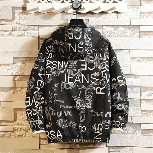 Dropship Fashion Brand Spring Autumn Men Casual Streetwear Floral Hoodie  Jacket Man Clothes Mens Windbreaker Coat Male Outwear to Sell Online at a  Lower Price