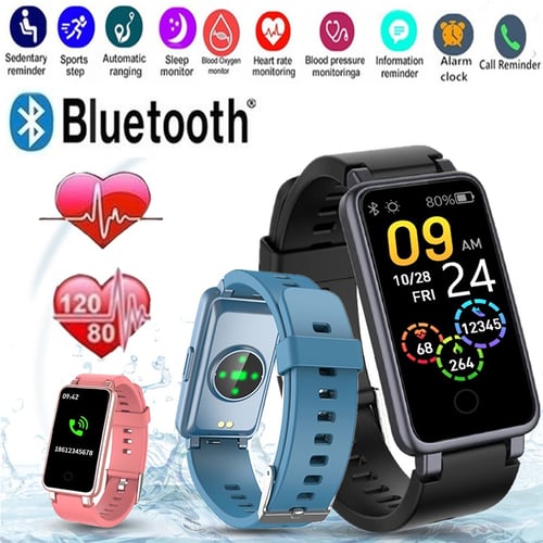 1.3inch Color Screen Smart Bracelet Waterproof Sport Smart Watch Heart Rate  Blood Pressure Sleep Fitness Wristband Pedometer Call SMS Sedenetary  Reminder Activity Tracker Smartband For IOS Android - buy 1.3inch Color  Screen