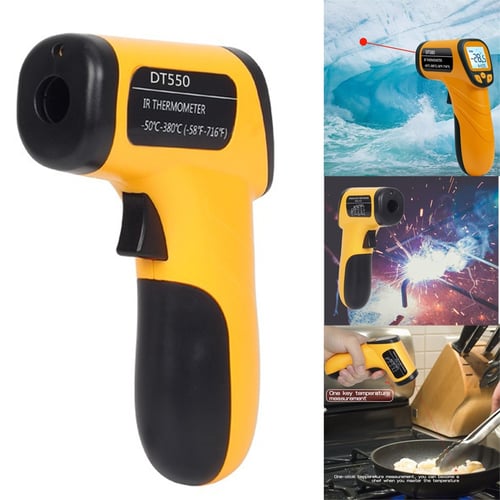 DT380 Non-contact Thermometer Heat Temperature Temp Gun for