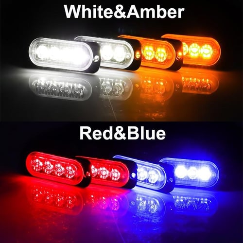 Emergency LED Strobe Lights, 18 Flash Modes Flashing Strobe Light