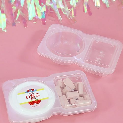 5/10/20 Pcs Clear Food Small Sauce Containers Package Box&Lid