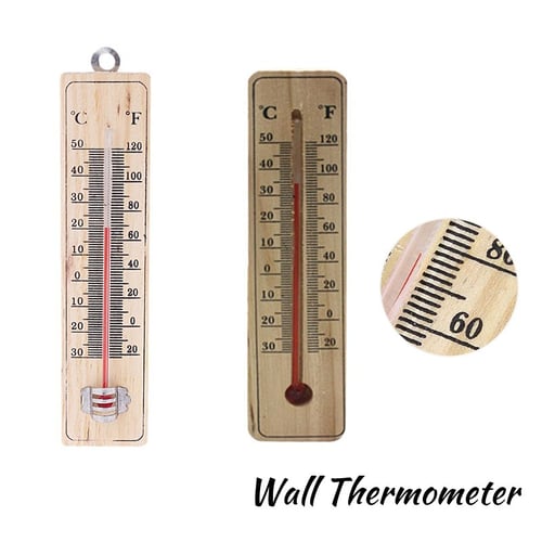 1Pc Wall Hang Thermometer Indoor Outdoor Garden House Garage Office Room  Hung Logger