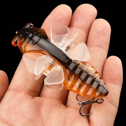Bionic Cicada Hard Bait Rotating Bait with Propeller Three Hooks Is  Suitable for Fresh Water and Seawater Fishing. - buy Bionic Cicada Hard Bait  Rotating Bait with Propeller Three Hooks Is Suitable