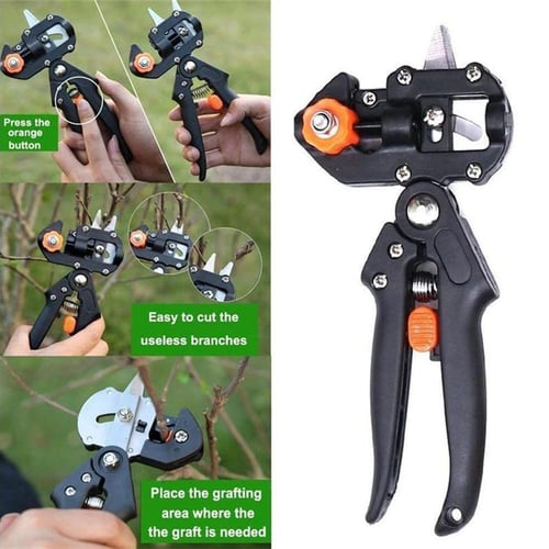 Garden Tools Grafting Pruner Chopper Vaccination Cutting Tree Plant Shears  Scissor Fruit Tree Grape Vine Graft Tool