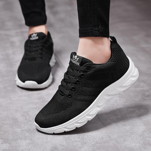 2021 Spring Women Shoes Flats Lady Fashion Casual Breathable Sneakers Mesh  Running Shoes Women Sport Flat